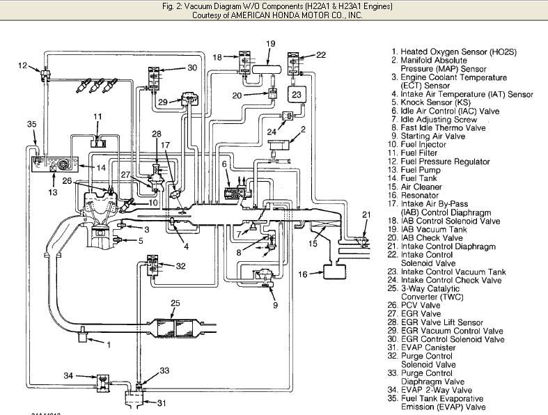 1982 Honda prelude wiring diagram #5
