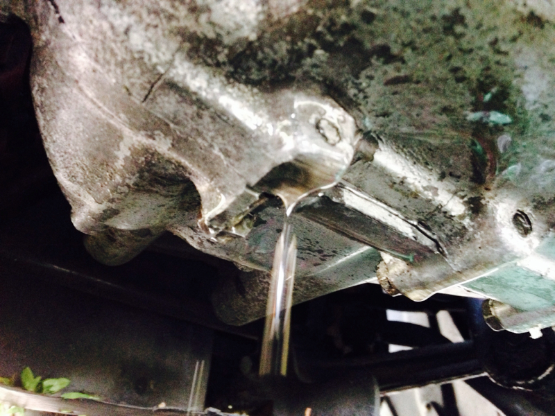 Honda transmission fluid leak #5