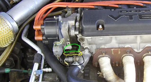 1992 Honda accord antifreeze leak #3