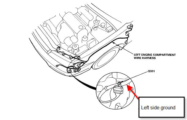 2007 Honda accord headlight wiring diagram #5