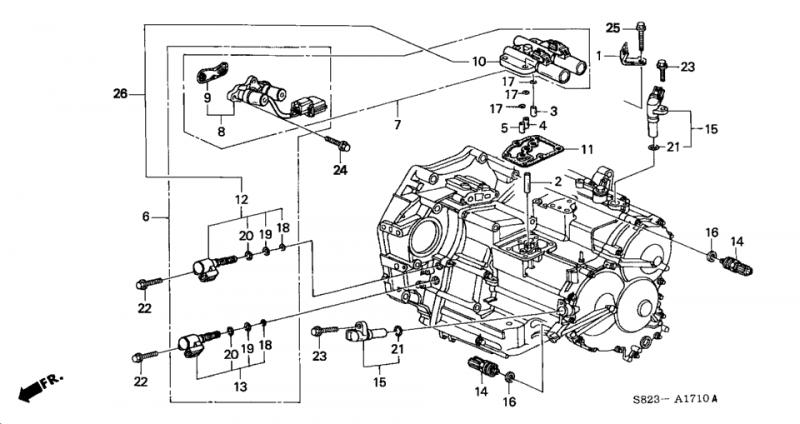 Honda accord transmission gear ratio #7