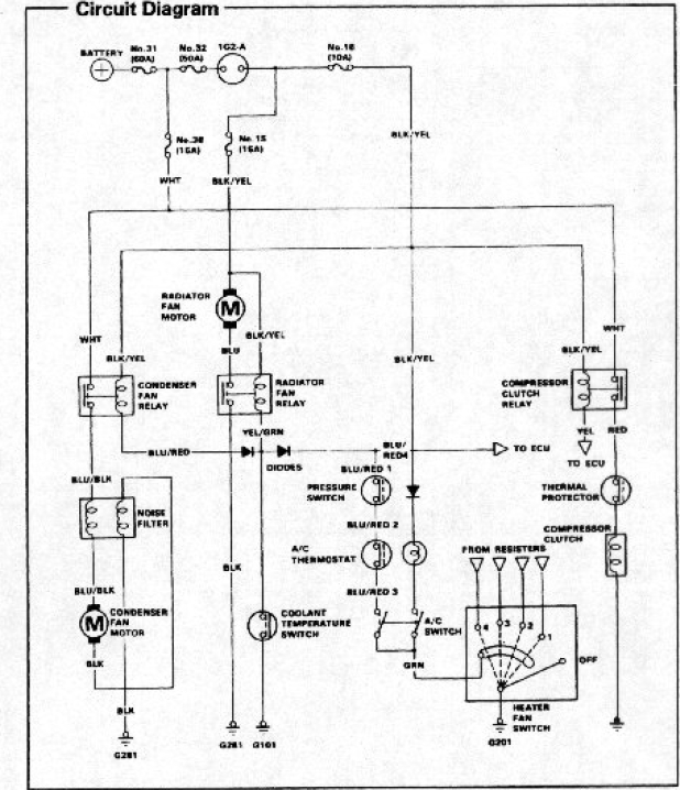A/C wiring diagram? - Honda-Tech
