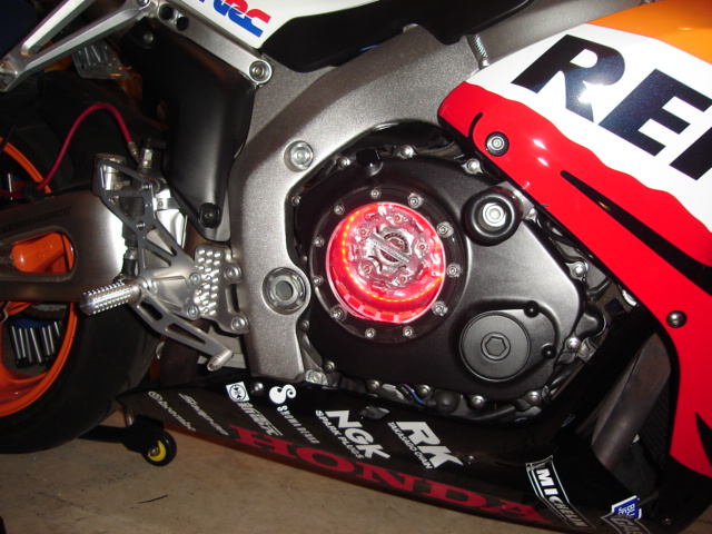 Honda cbr1000rr clear clutch cover #2