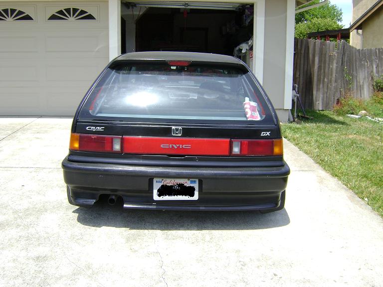 1990 Honda civic hatchback center console #7