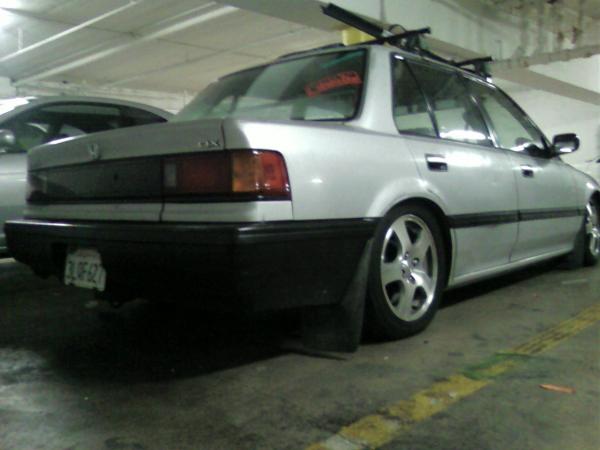 1989 Honda civic 4-door #2