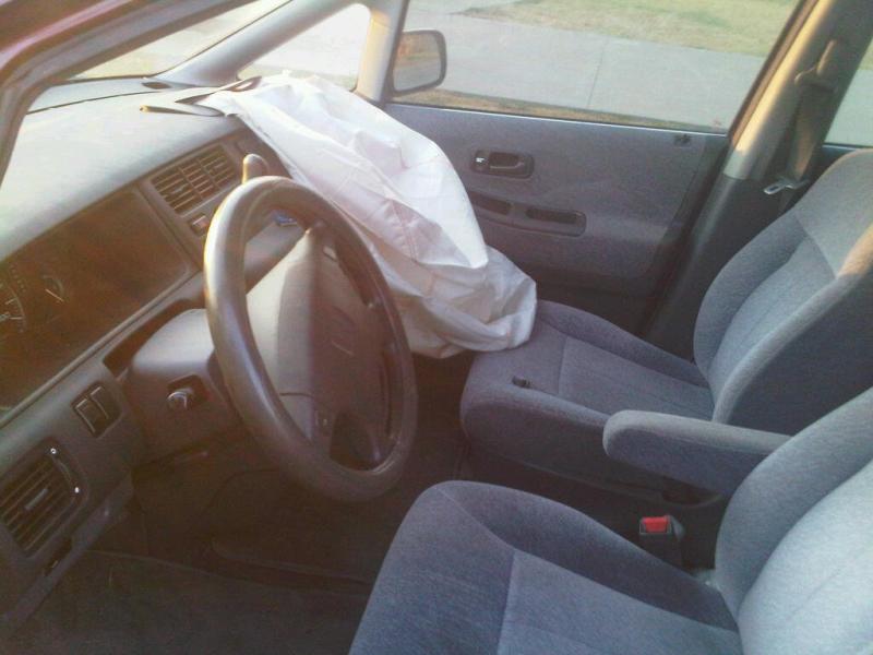 2008 Honda accord airbag deployed for no reason #1