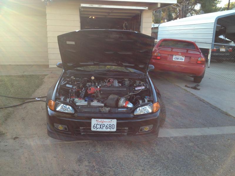 1995 Honda civic dx turbo kit #1