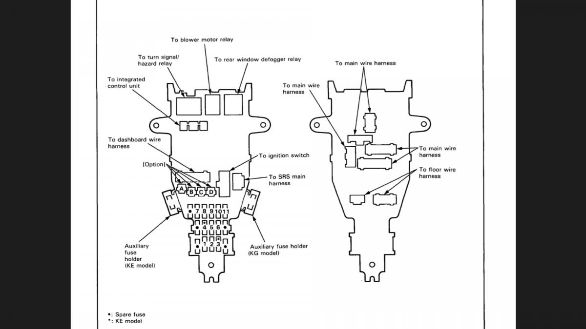 28 2002 Honda Accord Fuse Box Diagram - Free Wiring Diagram Source