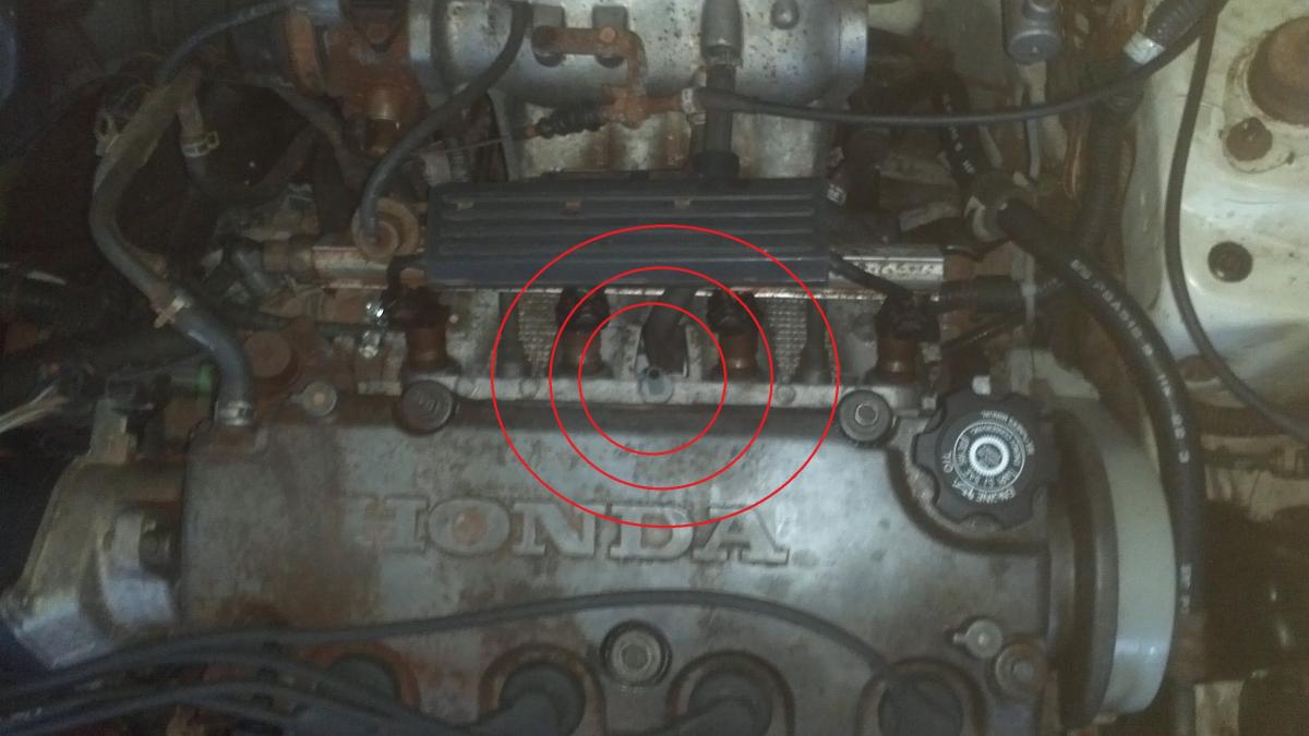 98 Civic EX d16y8 - vacuum line (i think) question - Honda-Tech