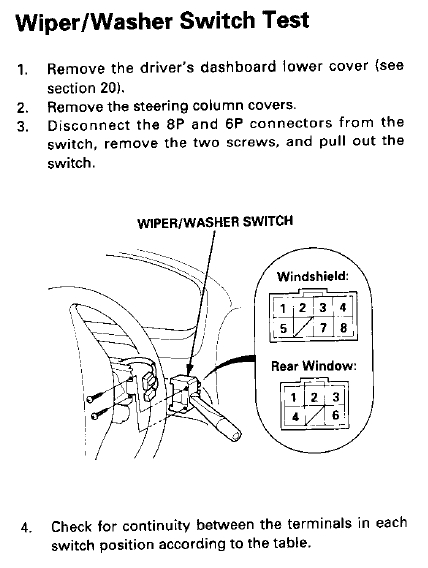 Wiper Motor Wiring Question