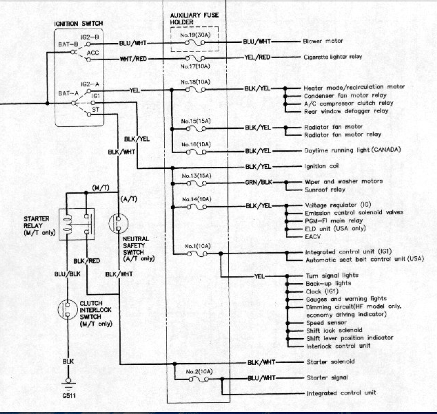 1990 Honda Civic Wiring Diagram from honda-tech.com