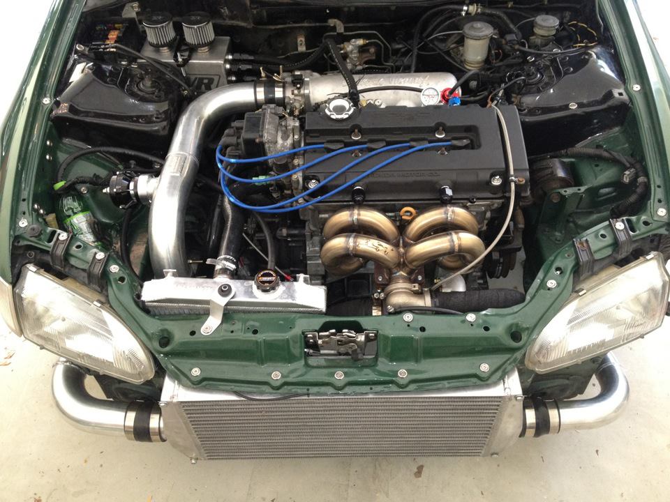 92 civic si part out turbo 500+ hp good parts - Honda-Tech
