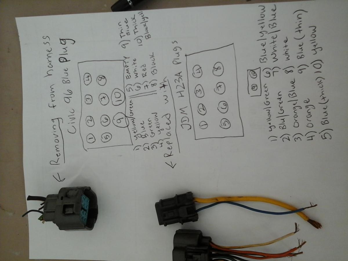 H23a Vtec Bluetop Wiring Help - Honda-Tech obd2a vtec wiring diagram for 