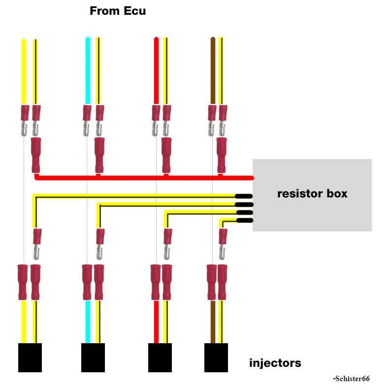 Fuel Injection Fuel Injector Wiring Diagram from honda-tech.com