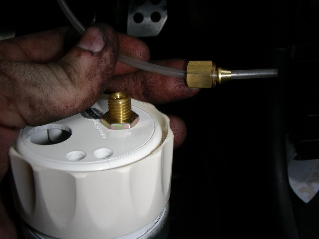 How to install oil pressure gauge