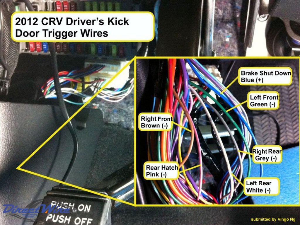 crv honda civic remote start ex module oem location wire security tech pdf audio obd vehicle kb views brake