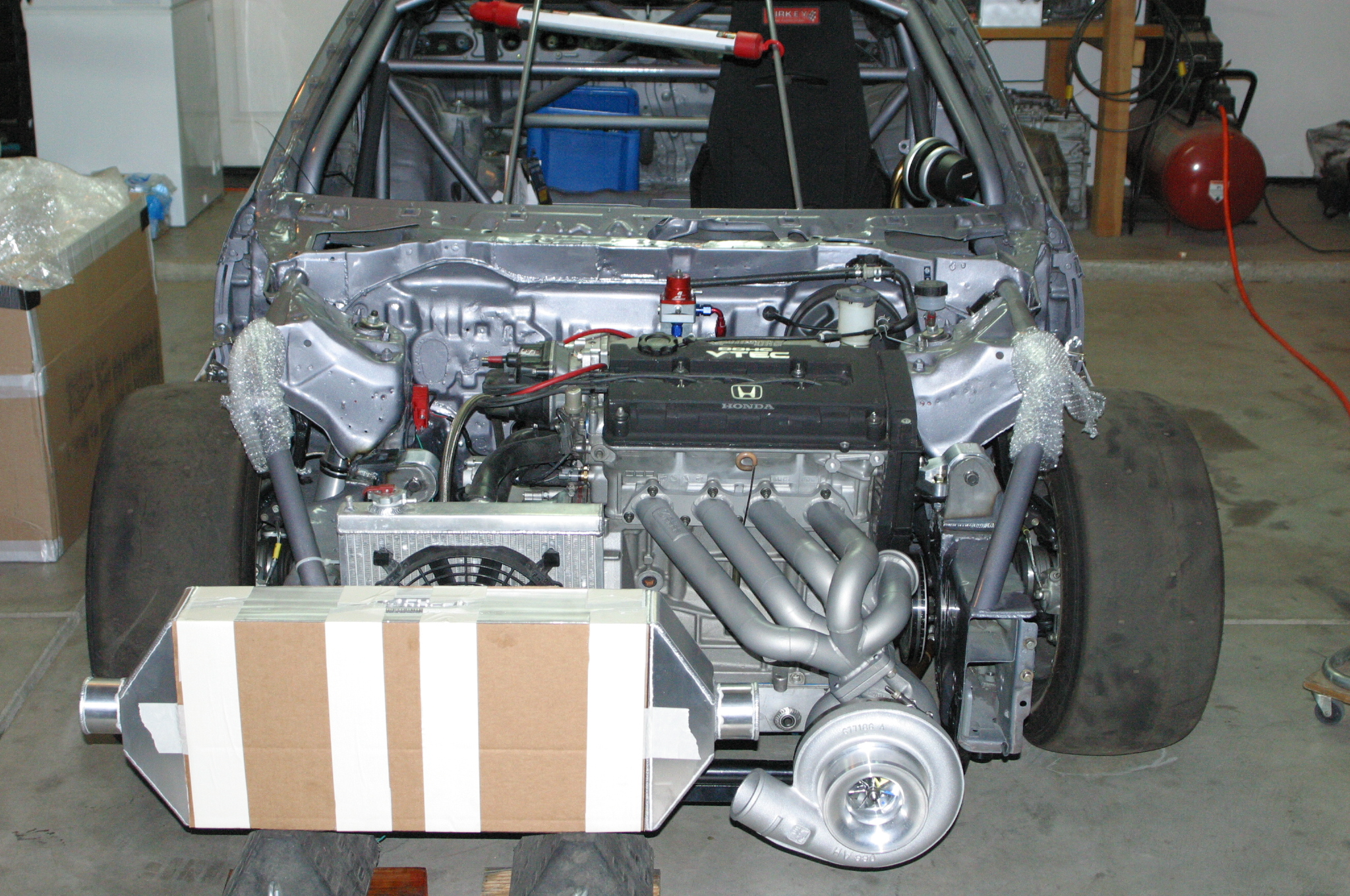 Full-Race Outlaw Manifold & BW T67 Turbo Install issues - Honda-Tech ...