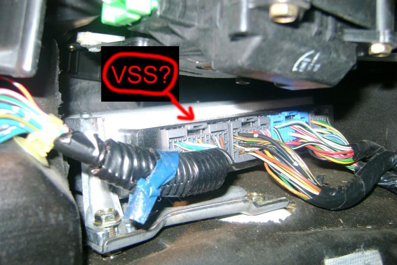 Honda Accord 1998 EX-V6 Coupe VSS and reverse wires (PICS ... honda ridgeline stereo wiring diagram 