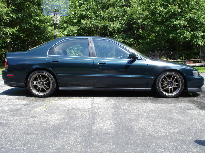 Would coilovers allow me to run 205/45/17 up front?