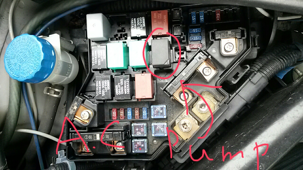 2008 Civic Air conditioning Problems:blowing cold(frigid ... 1991 honda accord fan wiring diagram 
