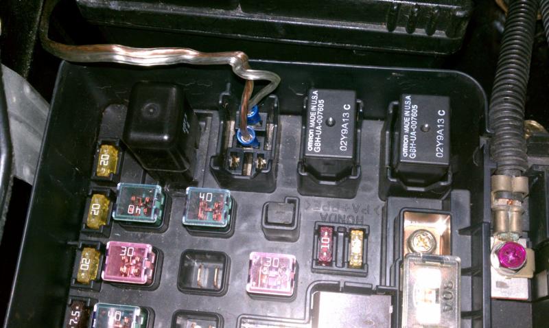 EM1 Electrical issue! Radiator fan won't run and AC ... 1992 honda civic fuse box wiring diagram 