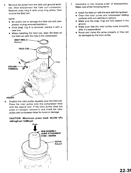 Question about AC compressor replacement - Honda-Tech - Honda Forum ...