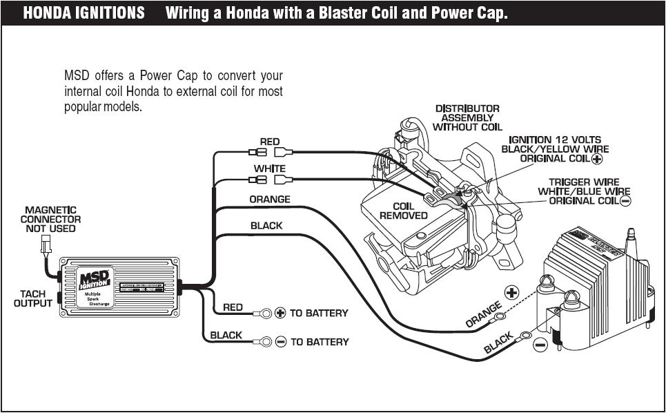 Diy Msd 6 Series Install Honda Tech, Msd Hvc Ignition Box Wiring Diagram