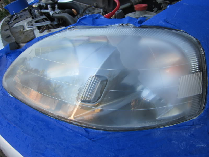 DIY headlight restoration - Honda-Tech - Honda Forum Discussion