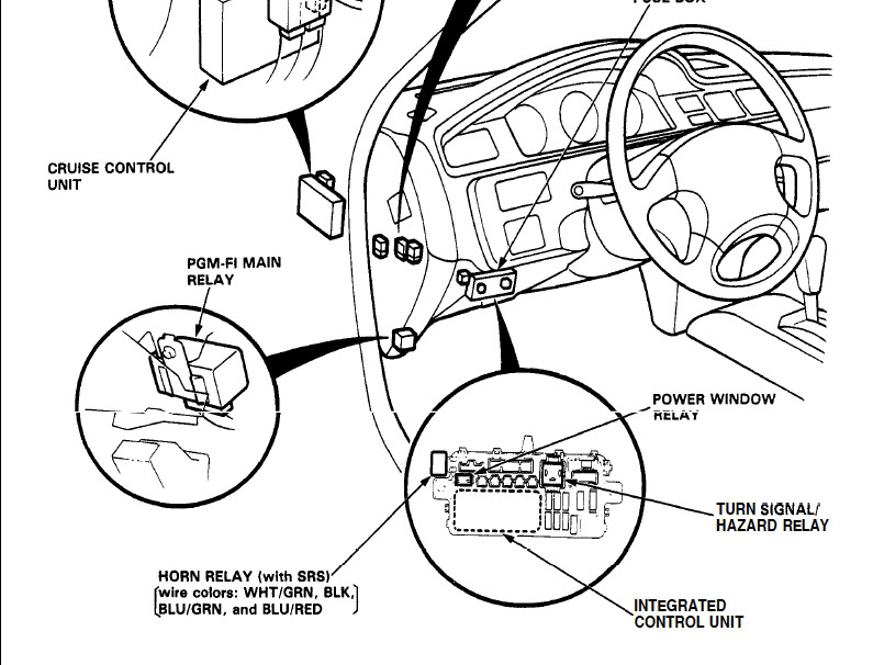 civic turn signals and hazards dont work. - Honda-Tech ... blinker wiring diagram for 1995 buick lesabre 