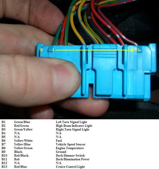 94 97 98 01 Integra Cluster Into 92 95 96 00 Civic Wiring Diagrams Page 9 Honda Tech Honda Forum Discussion