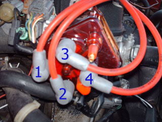 What is the order of the spark plug wires for my 94 civic ...