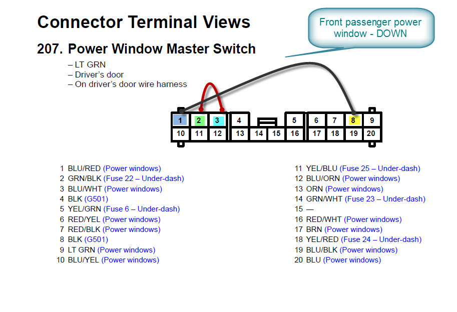 2005 CR-V Power Windows Master Switch - Honda-Tech - Honda ... 2005 honda cr v power window wiring diagram 
