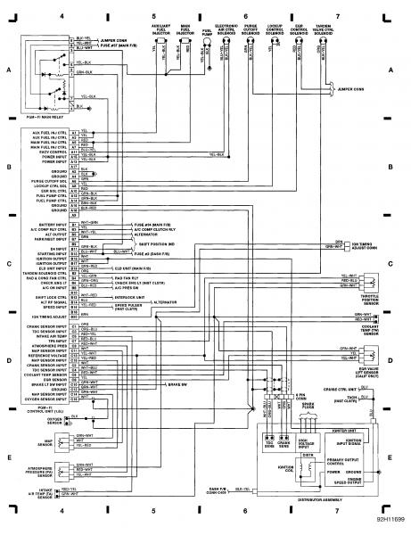 1991 acura integra wiring diagram