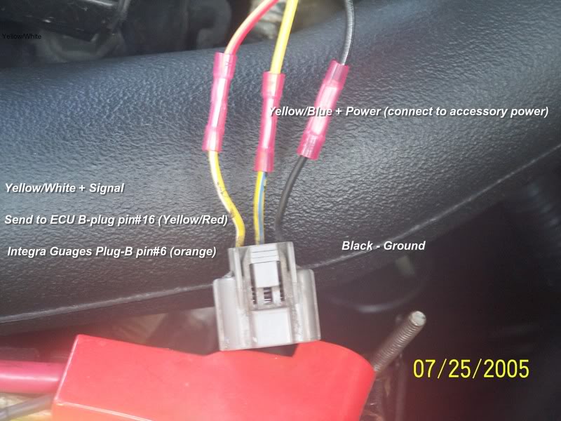 VSS wiring pin out VSS wires - Honda-Tech - Honda Forum Discussion