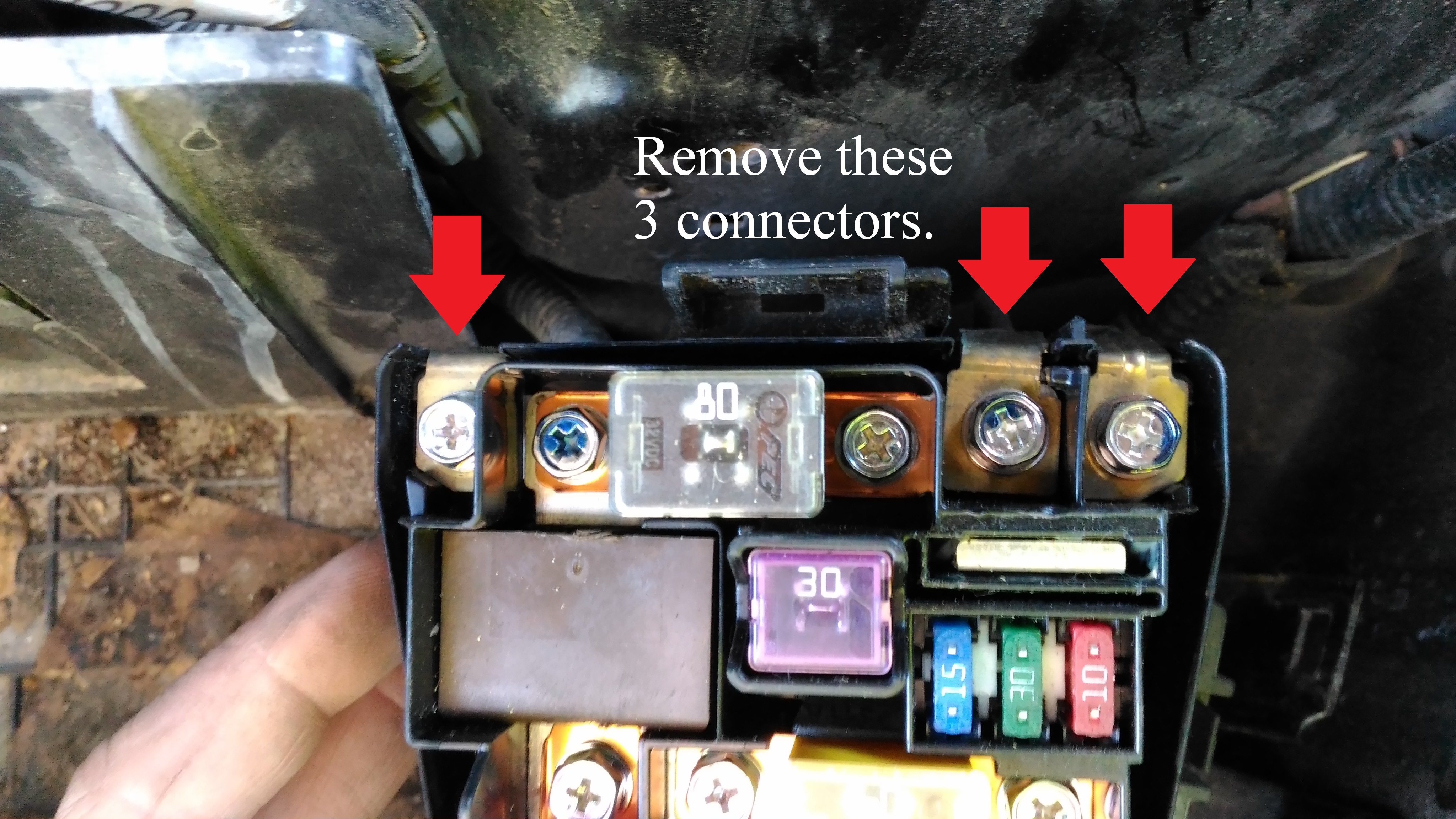 TUTORIAL: Changing the ELD (with pics) - Honda-Tech ... civic fuse box location 