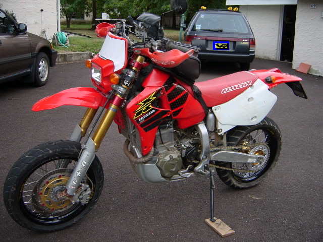 Honda XR650L (672cc) custom built supermotto/BAJA race bike - LS1TECH -  Camaro and Firebird Forum Discussion