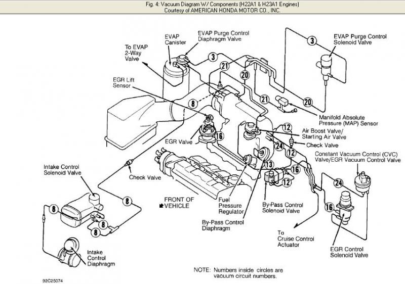 need 93 prelude vacuum diagram! - Honda-Tech - Honda Forum Discussion