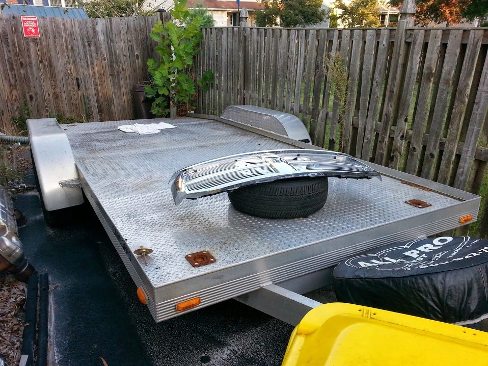 FS 2007 CargoPro Thule All Aluminum Car Trailer Open Honda