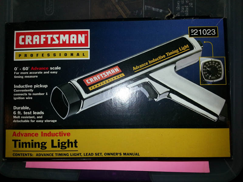 craftsman advanced timing light 21023
