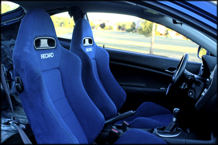 Rare Blue Recaros Seats - Honda-Tech - Honda Forum Discussion