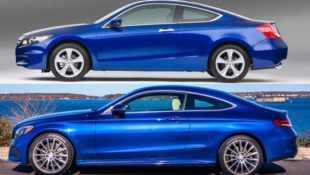 Is the Mercedes-Benz C-Class Coupe Really an Accord Coupe Rip-off?