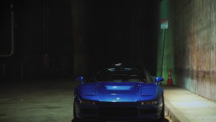 The Clarion Builds Acura NSX Glistens as an L.A. Nightcrawler