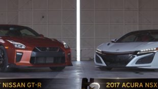 2017 Acura NSX vs. 2017 Nissan GTR