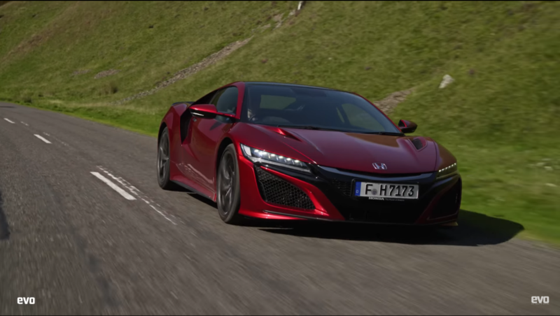 Honda NSX Battles Some Big Names In EVO’s Car of the Year Test