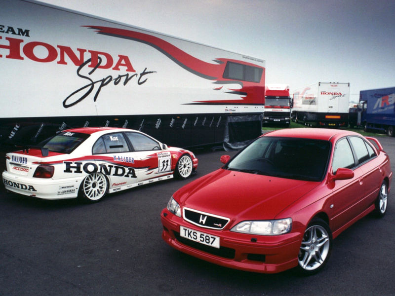 Honda Accord Euro R and British Touring Car Championship Accord