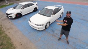 Honda-tech.com Speed Academy Integra Type R vs. Civic Type R