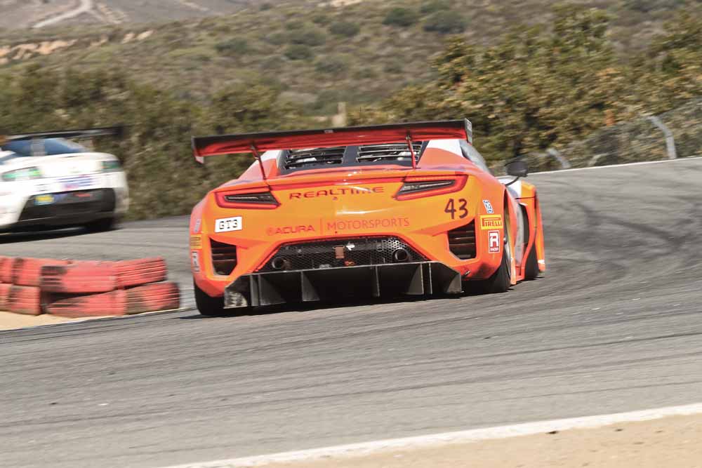 Honda-tech.com 8 Hour Race Laguna Seca RealTime Racing Acura NSX GT3