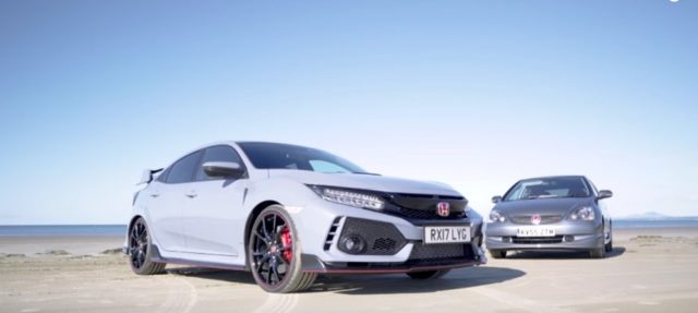 Civic Type R old and new Chris Harris