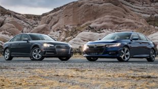 2018 Honda Accord and 2018 Audi A4