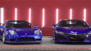 All Three Acura NSX Generations Compared Together